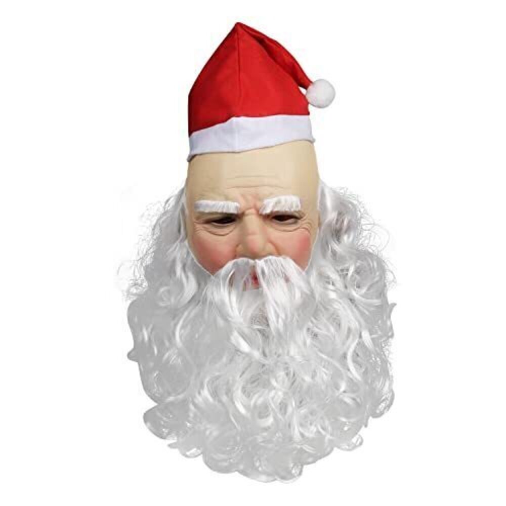 3347 Realistic Old Man Mask Halloween Bald Head Latex Mask Dressing Up